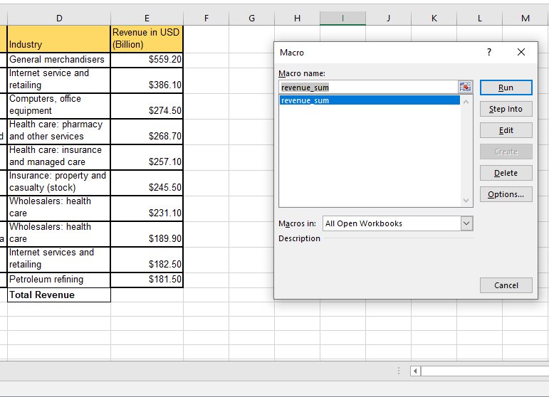 How to create Macros in Excel without Scripting