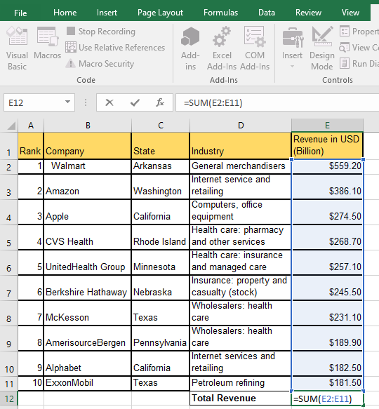 How to create Macros in Excel without Scripting