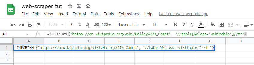How to Scrape Data from Websites using Google Sheets